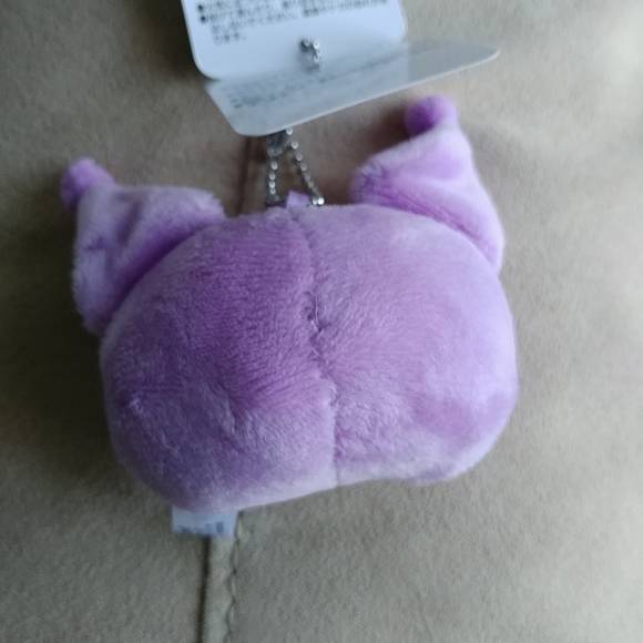 Sanrio Kuromi sleeping pastel mini plush charm - Picture 2 of 2